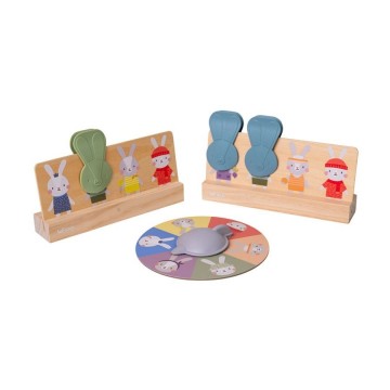 Taf Toys Παιχνίδι Δραστηριοτήτων Ξύλινο My First Bunny Bingo  13345